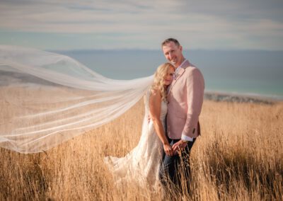 Wedding photo Antony & Heidi Bride & Groom